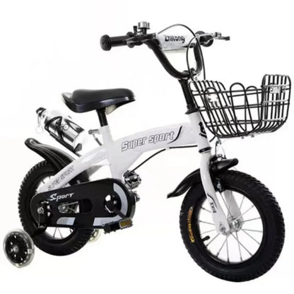 Children's Bicycles for Boys Aged 3-10 Years Old Children Girls Children's Bicycles with Flashing Auxiliary Wheels