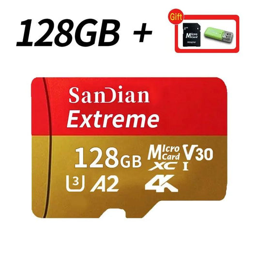 Original Flash Card 512GB Memory Card Large Capacity Micro TF Card 128GB 256GB High Speed SD Cards for PC/Phone/Camera/Mac - MANDOTOS