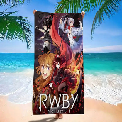 Anime B-RWBYS Microfiber Beach Towel - MANDOTOS
