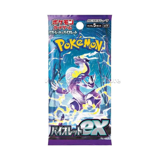 Original Pokemon Card Game PTCG Japanese Edition SV1V SV1A SV2D SV2P SV2A 151 SV3 SV3A Bale Off Single Pack Trading Cards - MANDOTOS