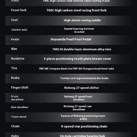 700CRoad Bike Bicycle Youth Lightweight Ultralight Adult Men's27Speed Racing Women's Bicycle