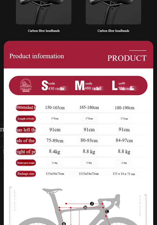 2025 New Ultra-Light Carbon Fiber Road Bike Fast Racing Bicycle with Hydraulic Disc Brakes 16/24-Speed Gear Shift Drop Handlebar