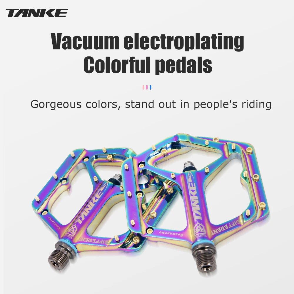 TANKE TP-50 Pedals Sepeda MTB Aluminum Alloy Non-slip Bicycle Pedal Bicycle Pedal Bicycle pedal