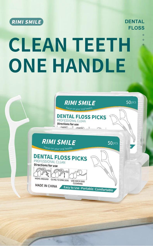 50/150/300/600/1000 PCS dental floss sticks oral care tools - MANDOTOS