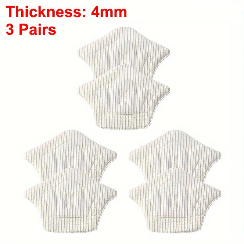 3pairs/6pairs Insoles Patch Heel Pads for Sport Shoes Back Sticker Adjustable Size Antiwear Feet Pad Cushion Insert Insole - MANDOTOS