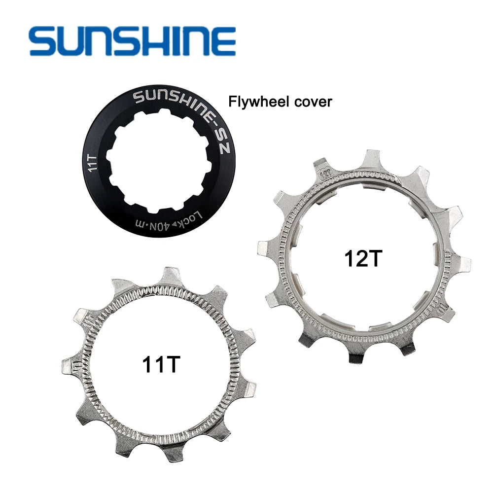 Sunshine Racing Bike Freewheel 10 11 Speed Velocidade 11-21T Bicycle Cassette Sprocket Road Bikes Ratchet