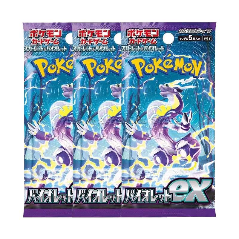 Original Pokemon Card Game PTCG Japanese Edition SV1V SV1A SV2D SV2P SV2A 151 SV3 SV3A Bale Off Single Pack Trading Cards - MANDOTOS