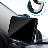 360 Rotatable Car Phone Holder Universal Cell Phone Stands Car Rack Dashboard Support for Auto Grip Mobile Phone Fixed Bracket - MANDOTOS