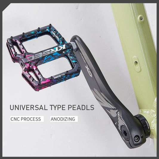 Bike Pedals 9/16 Inch Mountain Bike Pedal Premium Road Bike Pedals Wide Paltform and Lightweight Aluminum Bicycle Pedals