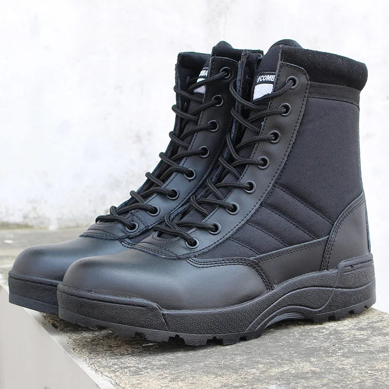 2024 Tactical Combat Boots for Men - Ankle Trailblazers - MANDOTOS