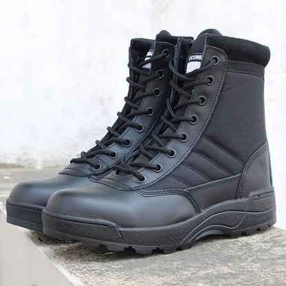 2024 Tactical Combat Boots for Men - Ankle Trailblazers - MANDOTOS