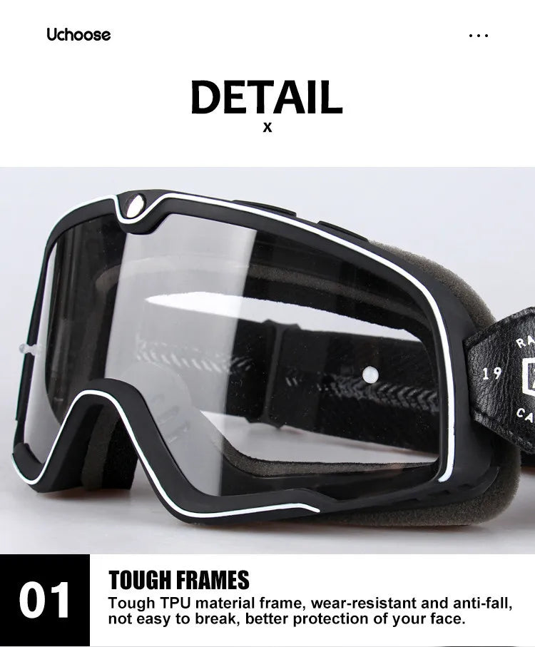 Retro Bicycles Goggles - Stylish, Functional, & UV Protection for All Seasons! 🚴♀️🕶️ - MANDOTOS