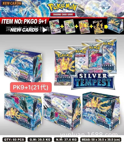 324 to 360 Piece Set Pokemon Cards Scarlet and Violet 151 Astral Radiance Evolutions Ultra Prism English Booster Battle Transaction Cards - MANDOTOS