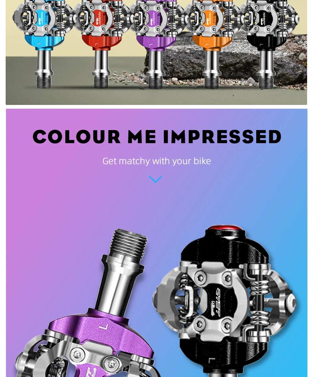 RYET MTB Clipless Pedals: Ultimate grip and control for your mountain biking adventures! 🚵🏼♂️ - MANDOTOS