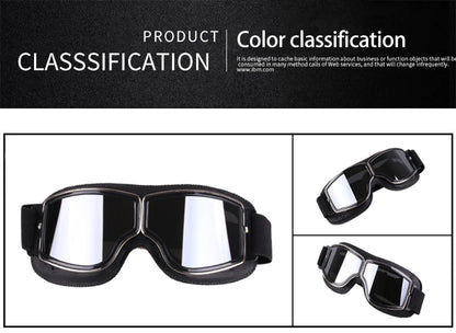 Retro Windproof Motorcycle Glasses - Enjoy the Open Road in Style! 🏍️ - MANDOTOS