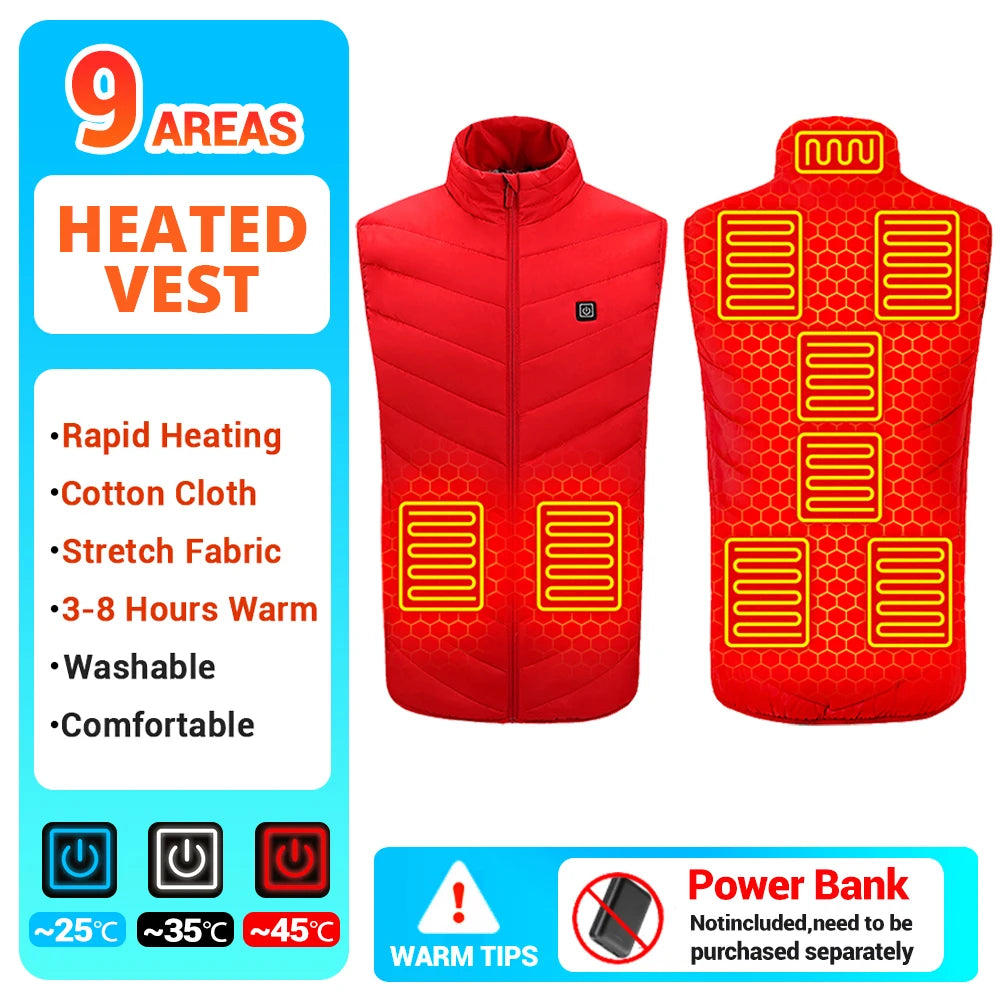 Heated Motorcycle Hooded Jacket - Your Winter Survival Gear! - MANDOTOS
