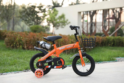 Children's Bicycles for Boys Aged 3-10 Years Old Children Girls Children's Bicycles with Flashing Auxiliary Wheels