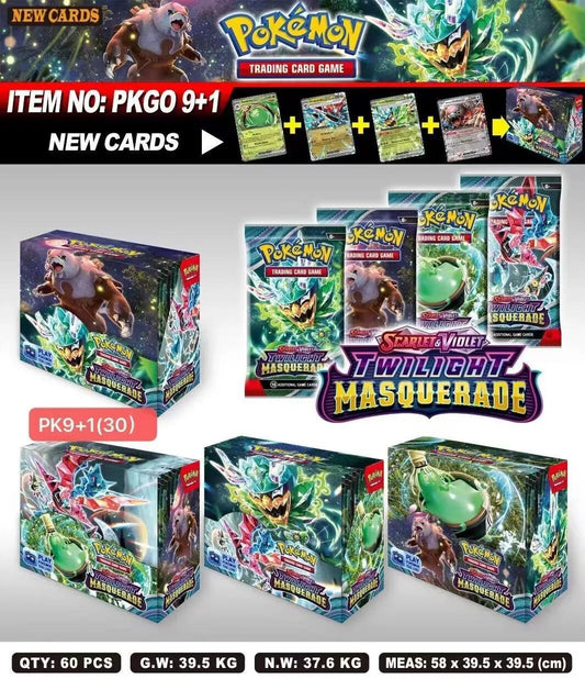 324 to 360 Piece Set Pokemon Cards Scarlet and Violet 151 Astral Radiance Evolutions Ultra Prism English Booster Battle Transaction Cards - MANDOTOS