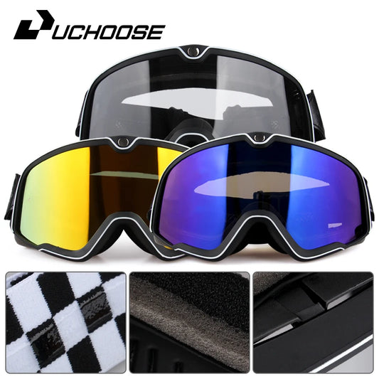 Retro Bicycles Goggles - Stylish, Functional, & UV Protection for All Seasons! 🚴♀️🕶️ - MANDOTOS