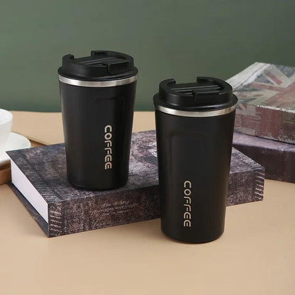 Stainless Steel Smart Coffee Tumbler Thermos Cup with Intelligent Temperature Display Portable Travel Mug 380ml 510ml MANDOTOS