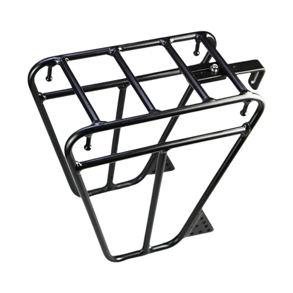 Cycling Cargo Rack Luggage Touring Carrier Racks Front Pannier Rack for Cycling Equipment Stand Footstock for Enhanced Stability - MANDOTOS