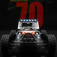 Teeggi 16101 /16102 PRO 1:16 High Speed RC Car With LED Light Drift 70KM/H 4WD RC Off-Road Car Monster Truck Toy For Kid Gifts - MANDOTOS