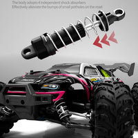 Teeggi 16101 /16102 PRO 1:16 High Speed RC Car With LED Light Drift 70KM/H 4WD RC Off-Road Car Monster Truck Toy For Kid Gifts - MANDOTOS
