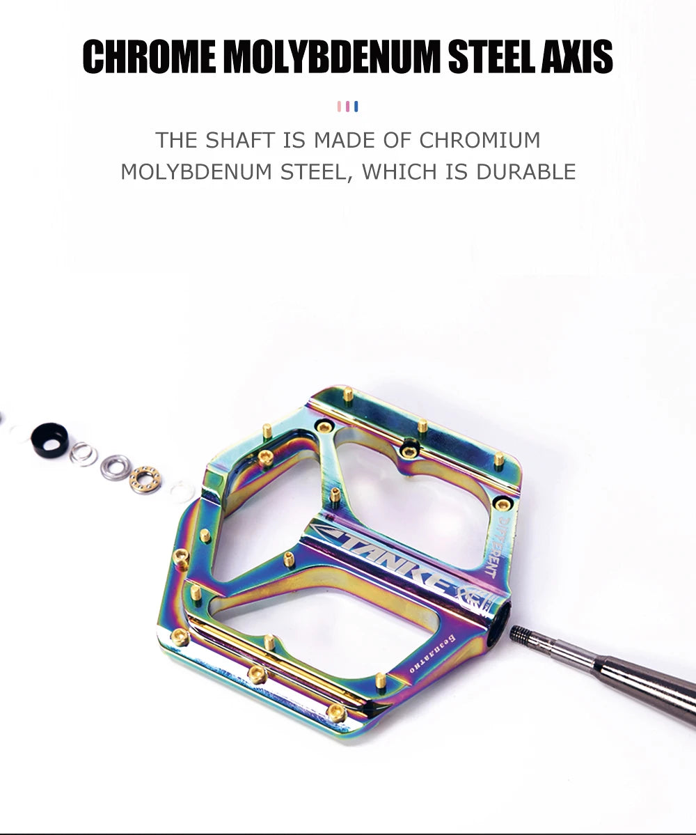 TANKE TP-50 Pedals Sepeda MTB Aluminum Alloy Non-slip Bicycle Pedal Bicycle Pedal Bicycle pedal