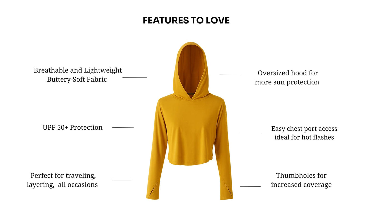 UPF 50+ Sun-Safe Hoodie: Lightweight, Versatile Protection - Clothing