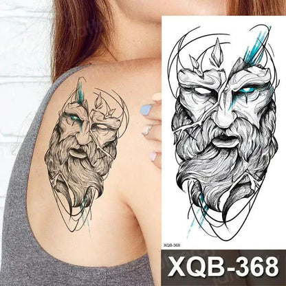 Floral Essence Body Art Tattoo - MANDOTOS