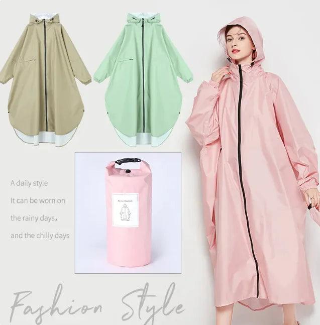 All-Weather Cyclist Raincoat - MANDOTOS