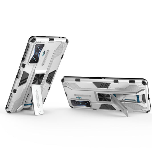 Ancient Energy all-inclusive hard shell phone case with magnetic support and integrated car mount for men.