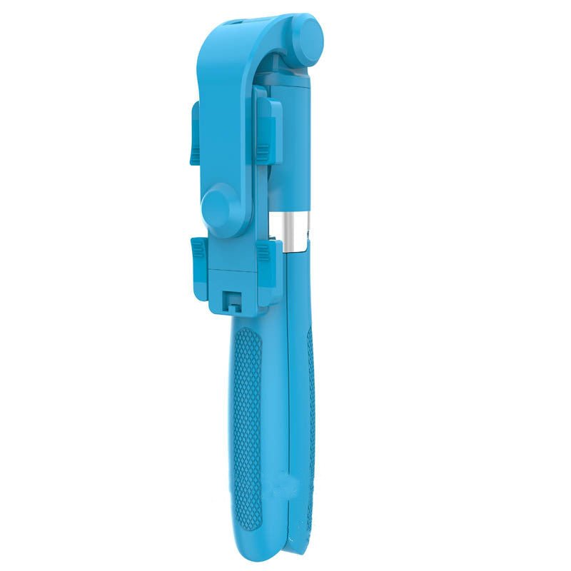 Ancient Energy Apple-compatible tripod selfie stick with Bluetooth remote for smartphones and easy photo capturing.