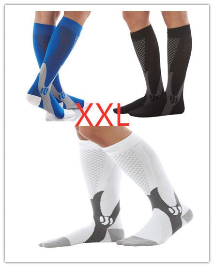Ancient Energy athletic compression socks for men and women, designed to boost stamina and improve circulation during activity.