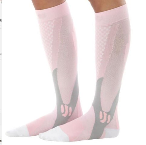 Ancient Energy athletic compression socks for men and women, designed to boost stamina and improve circulation during activity.