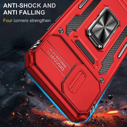 Ancient Energy magnetic suction phone case with bracket attachment, designed for secure grip and easy phone mounting.