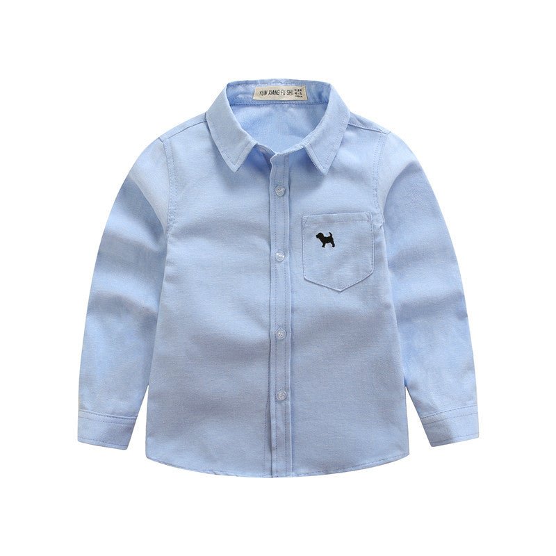Children's long-sleeved boys' shirts by Ancient Energy, featuring colorful patterns and comfortable fabric.