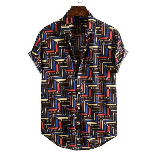 Ancient Energy men's casual fashion polo shirt, cool streetwear style with a classic fit and short sleeves.