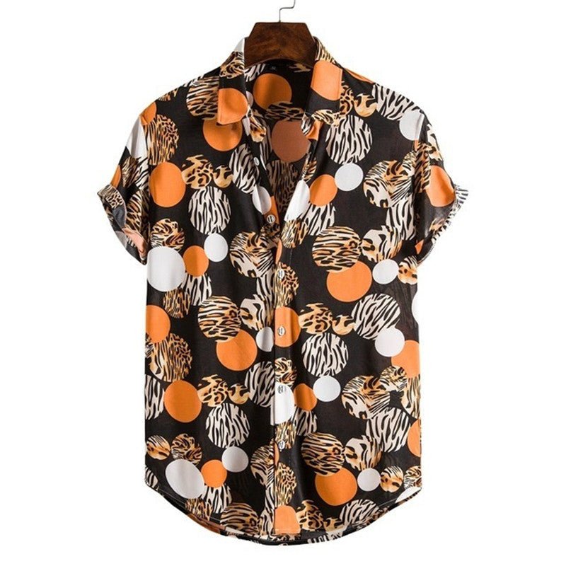 Ancient Energy men's casual fashion polo shirt, cool streetwear style, short sleeve, lightweight cotton, relaxed fit.