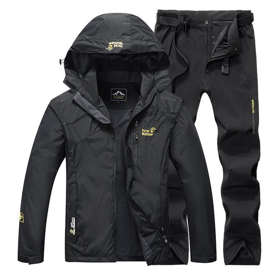 Men's spring and autumn fishing suit by Ancient Energy, lightweight and thin fishing clothing for outdoor fishing adventures.
