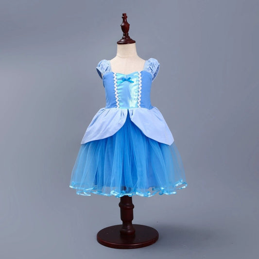 Girls' dress by Ancient Energy, featuring a colorful floral pattern and sleeveless design, suitable for casual or special occasions.