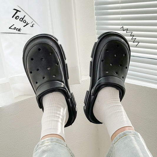 Ancient Energy outdoor summer sandals for women and men, beach slippers and garden clogs with open-toe design and casual style.