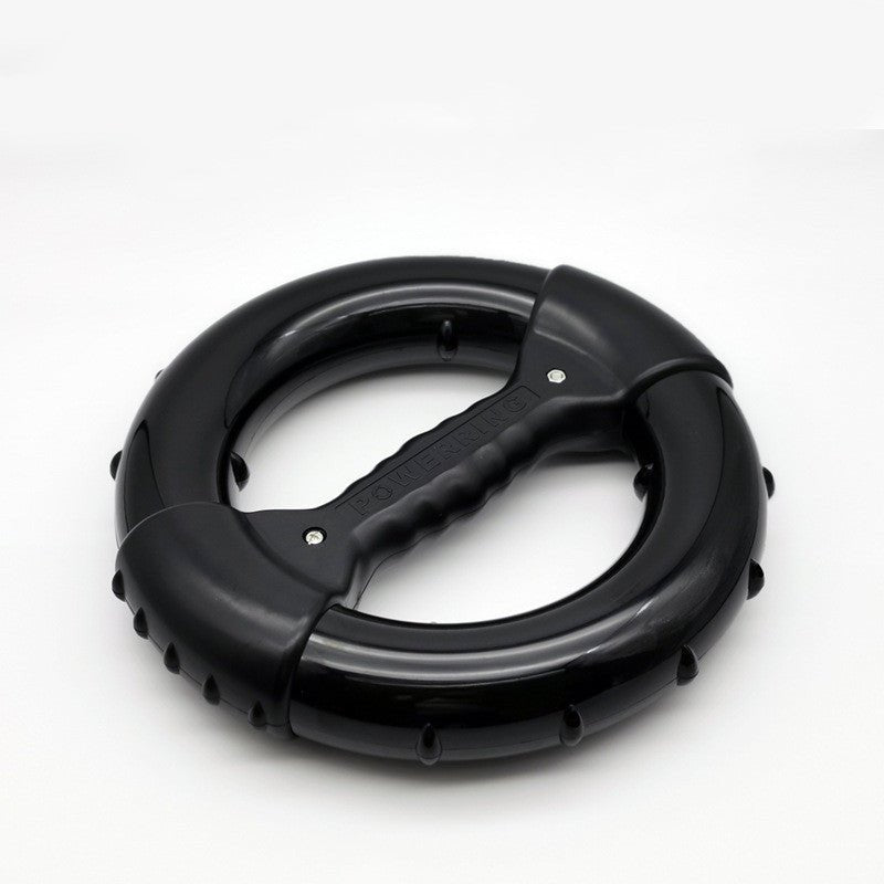Portable ring muscle gym trainer by Ancient Energy for home fitness, featuring adjustable rings for strength training exercises.
