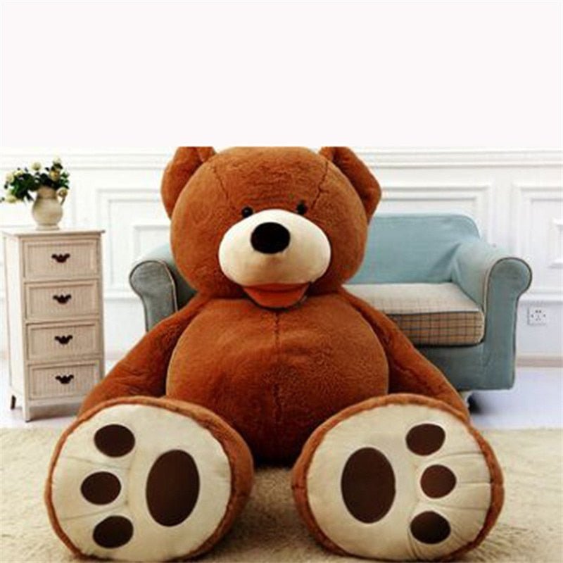 Soft, realistic plush bear toy by Ancient Energy, featuring charming, safe, and cuddly design perfect for children and collectors.