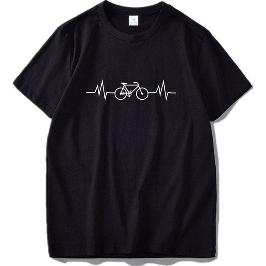 Ancient Energy men's slim fit T-shirt with cartoon solid design, casual short-sleeve shirt for everyday wear.