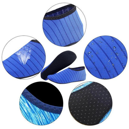 AquaFlex Unisex Water Shoes - Quick-Dry Beach Yoga Swim Socks - MANDOTOS