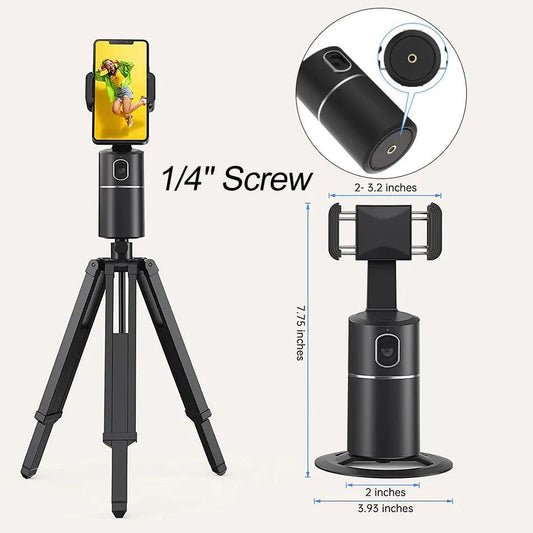 Auto Face Tracking Phone Holder Tripod Stand - MANDOTOS