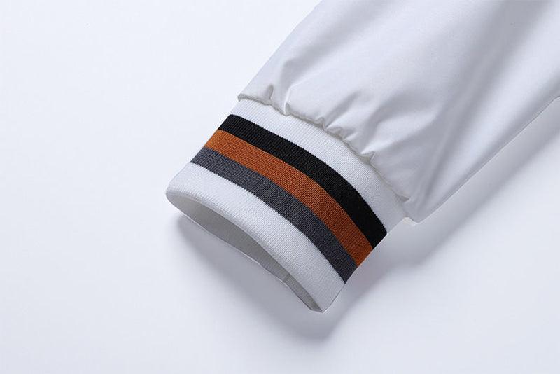 Autumn and Winter Men's Stand Collar Casual Zipper Jacket Outdoor Sports Coat Windbreaker Jacket for Men Waterproof Bomber - MANDOTOS