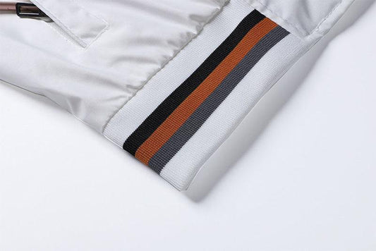 Autumn and Winter Men's Stand Collar Casual Zipper Jacket Outdoor Sports Coat Windbreaker Jacket for Men Waterproof Bomber - MANDOTOS