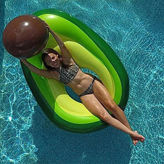 Avocado Shape Inflatable Pool - MANDOTOS